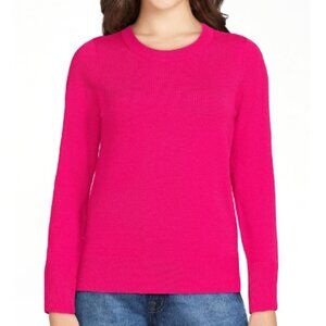 Free Assembly Women’s Pink Crewneck Long Sleeve Sweater, size XS NWT